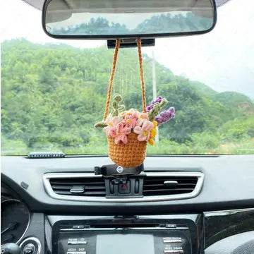 Sale!Crochet Hanging Flower Pot