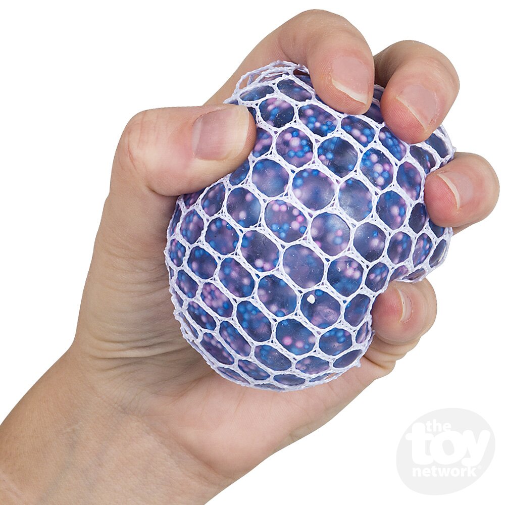 Squeezy Bead Mesh Ball 2.75" (Sold Individually) by Homeportonline