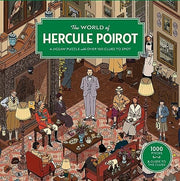 The World of Hercule Poirot 1000 Piece Puzzle A 1000-Piece Jigsaw Puzzle