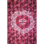 Tapestry Twin Size Celestial Batik Red by Homeportonline