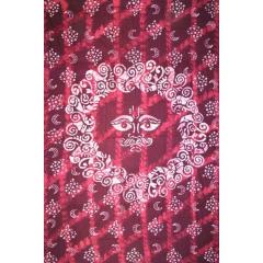 Tapestry Twin Size Celestial Batik Red by Homeportonline