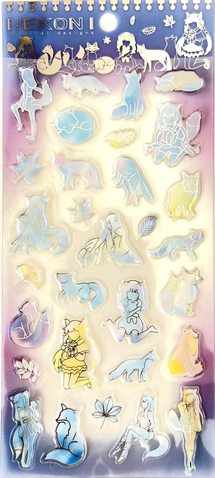 Stickers Gel Crystal Fairies by Homeportonline