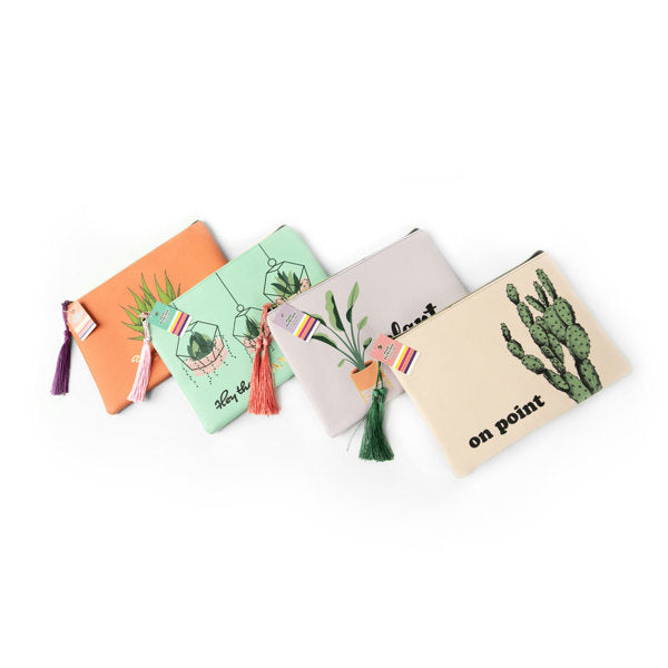 Olivia Moss - Plant Perfection Cosmetic Bag - Assorted Styles (Sold Individually) by Homeportonline