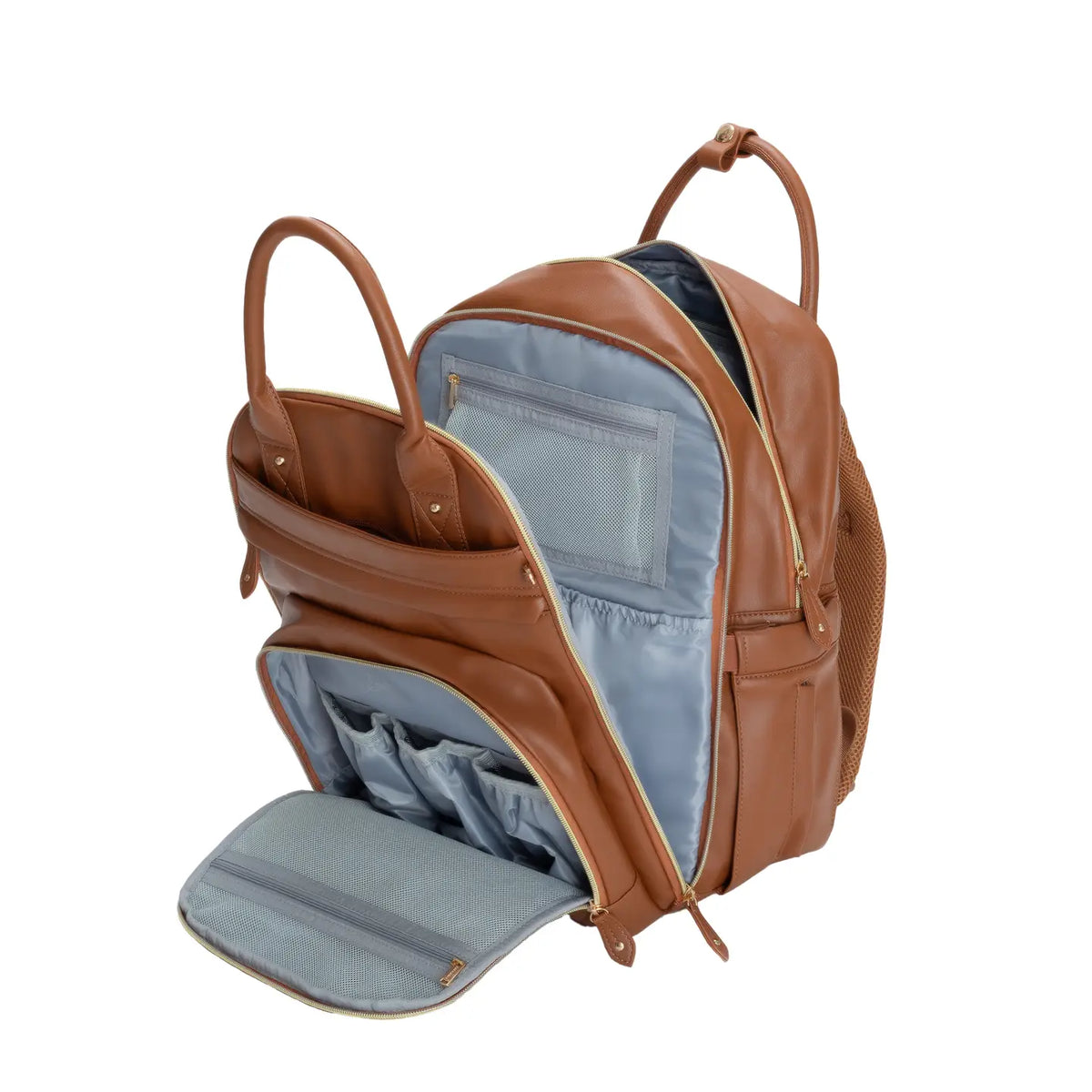 Babbleroo Original Vegan Leather Diaper Bag Backpack