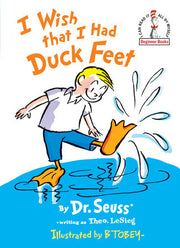 Dr. Seuss Book I Wish That I Had Duck Feet (7x9 Hardcover) by Homeportonline