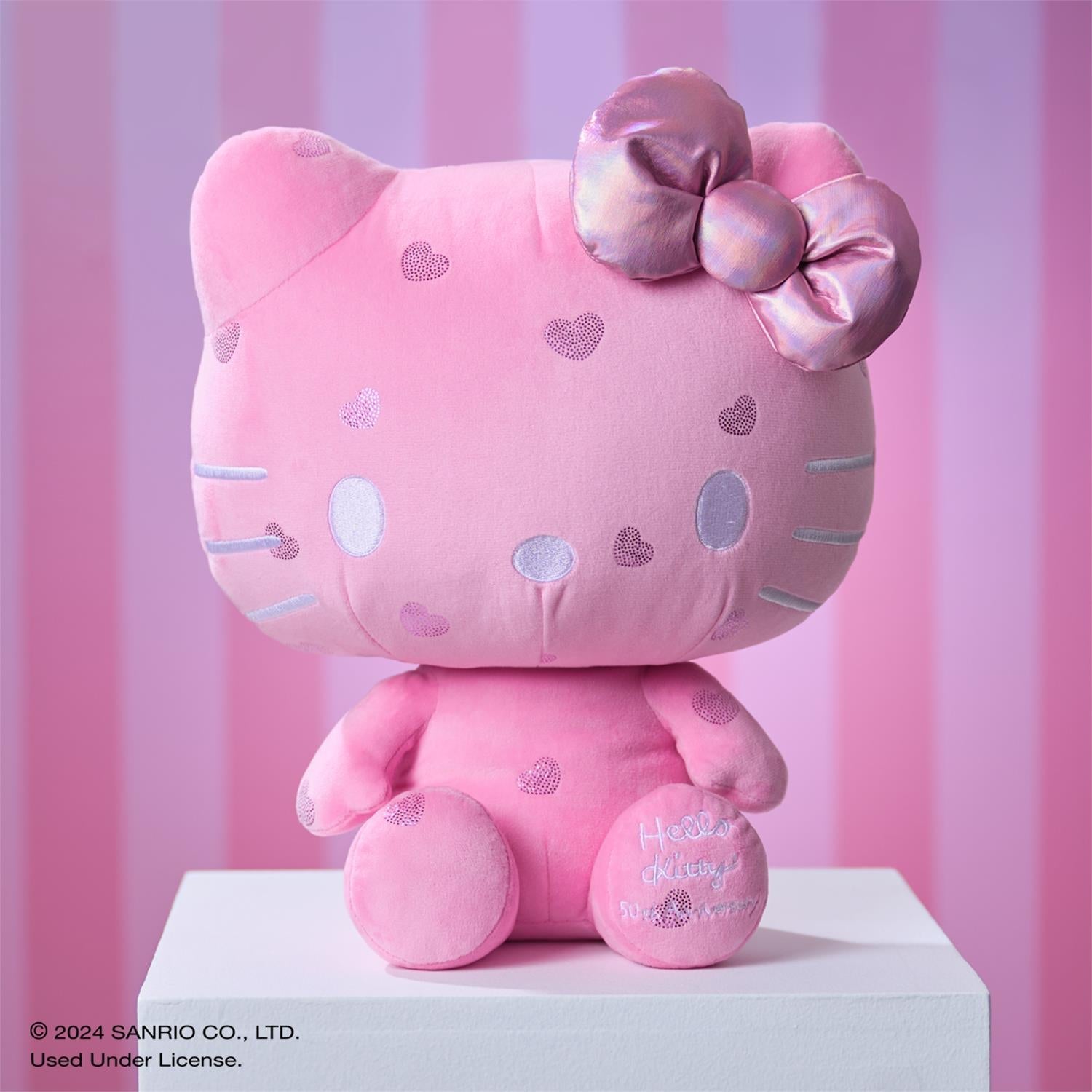 Plush Sanrio Hello Kitty 50th Anniversary 12" by Homeportonline