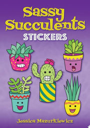 Sassy Succulents Stickers
