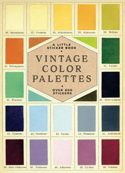 Vintage Color Palettes: A Little Sticker Book