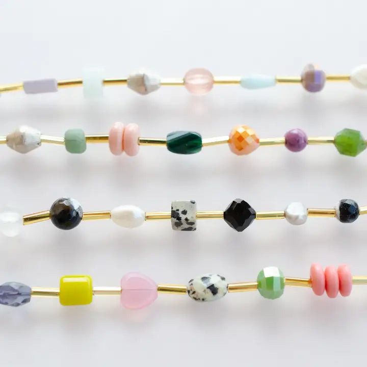 Colorful Beaded Clasp Bracelets