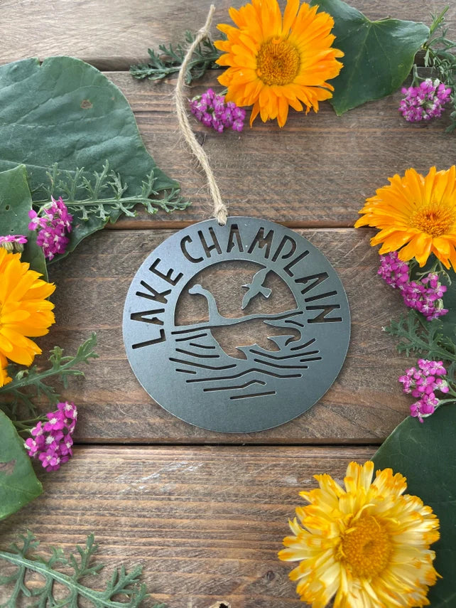 Recycled Steel Metal Ornament