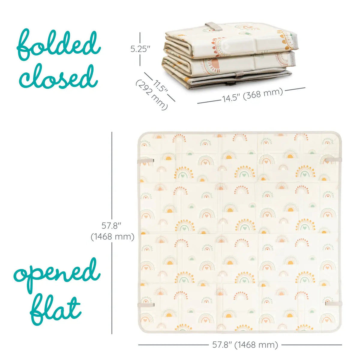Foldable Soft Foam Play Mat
