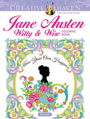 Creative Haven Jane Austen Witty & Wise Coloring B