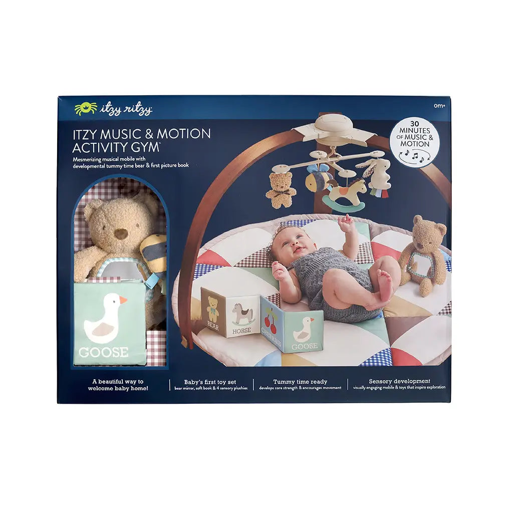 Music & Motion Activity Gym™ with 4 Plush Toys