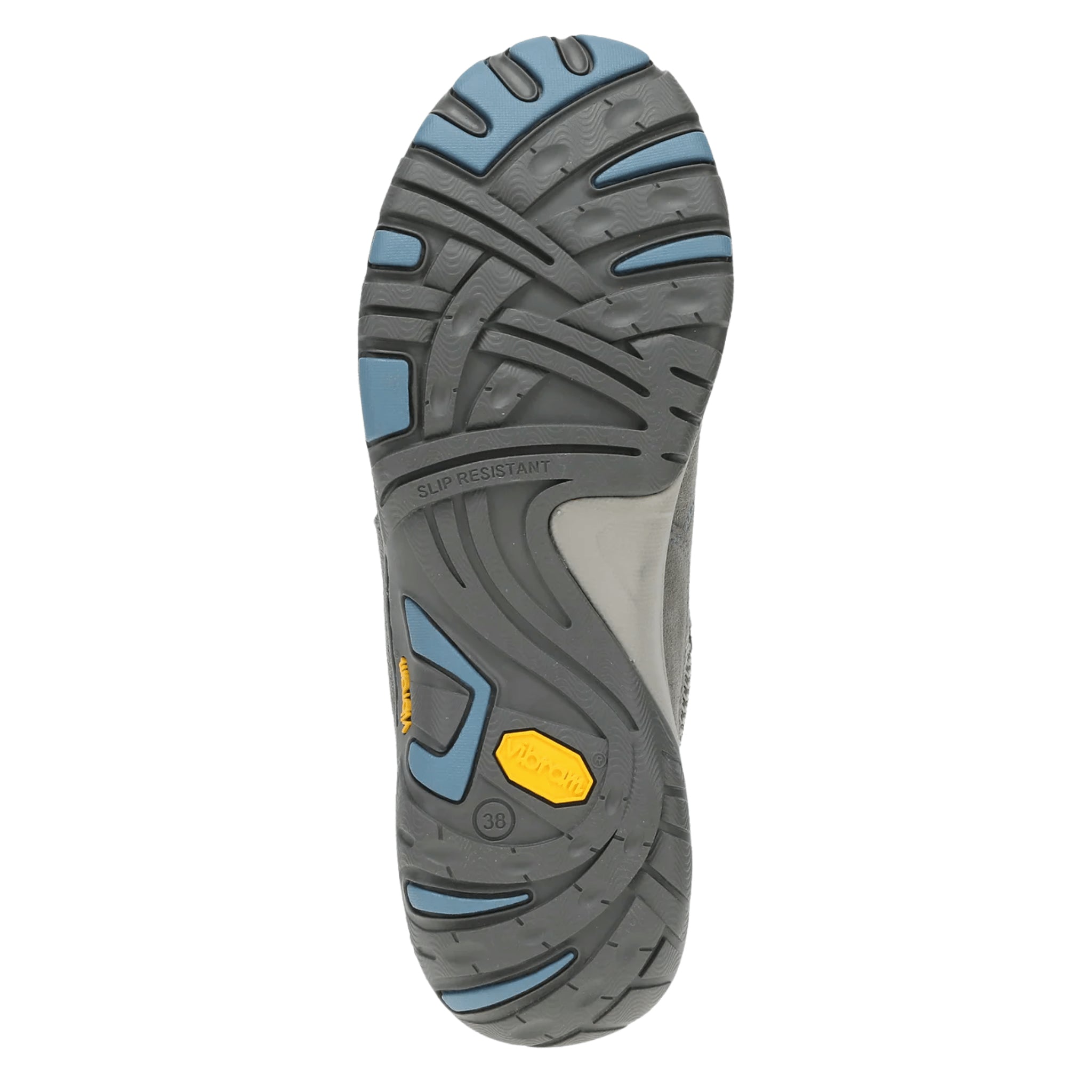 Dansko Women's Paisley Waterproof Sneaker - Grey/Blue Suede
