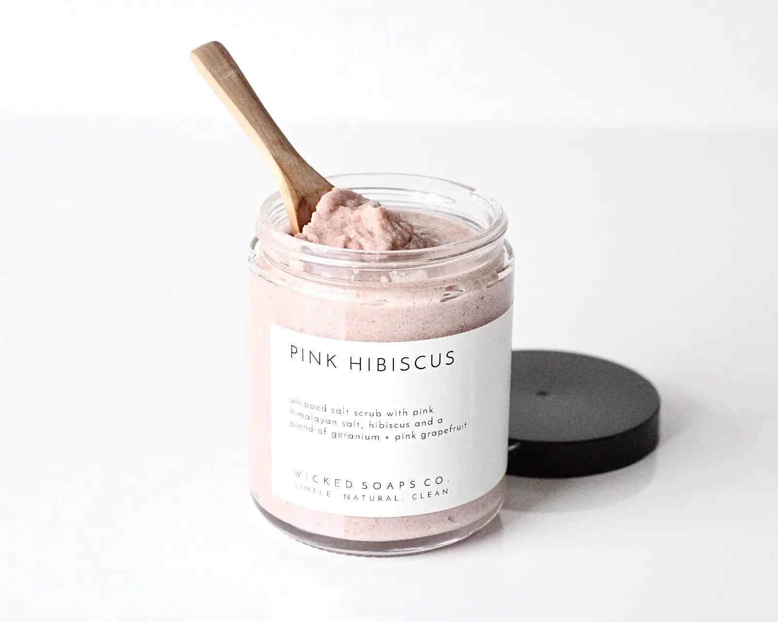 Pink Hibiscus Whipped Salt Scrub
