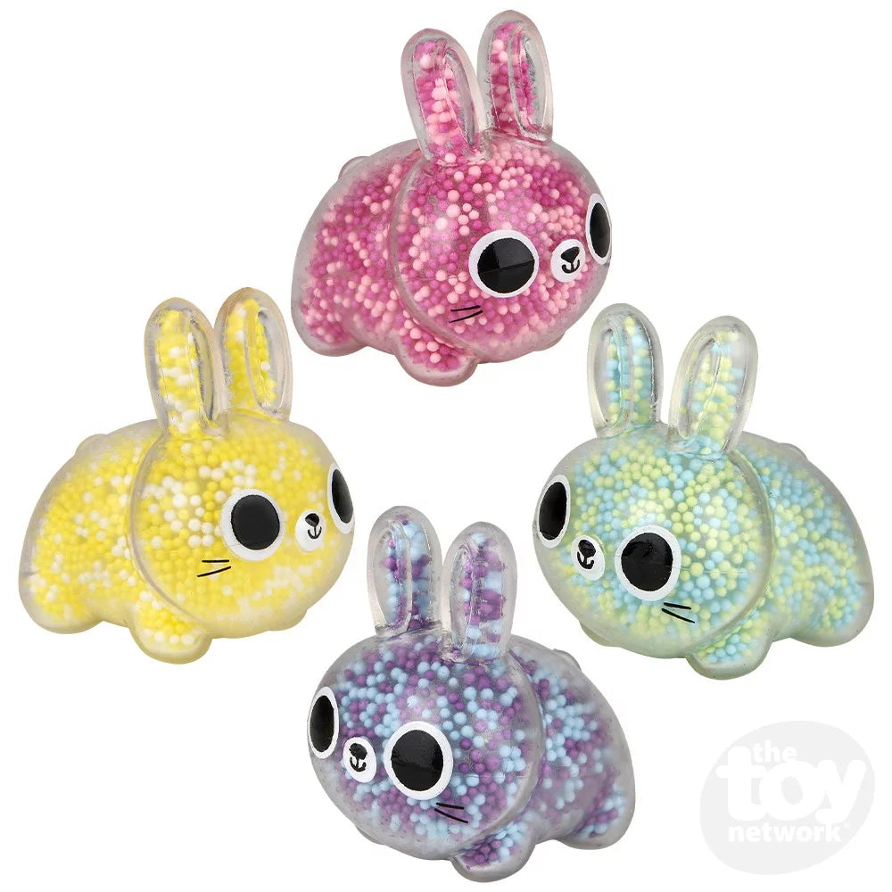 Easter Squeezy Bead Bunny Rabbit 2.5" Sold Individually by Homeportonline