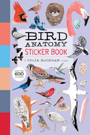 Bird Anatomy Sticker Book - A Julia Rothman Creation; More Than 600 Stickers