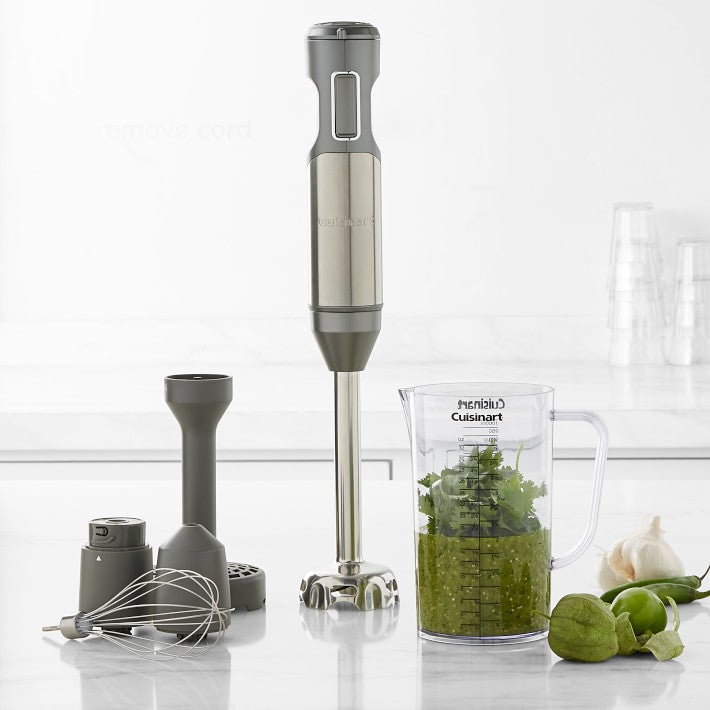 Electric Immersion Hand Blender Smart Stick With Masher & Whisk 300-watt 2speed by Homeportonline