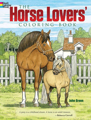 Horse Lovers' Coloring Book