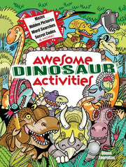 Awesome Dinosaur Activities Mazes Hidden Pictures