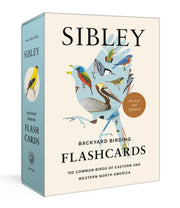 Sibley Backyard Birding Flashcards, Revised and Updated 100 Common Birds of Eastern and Western North America