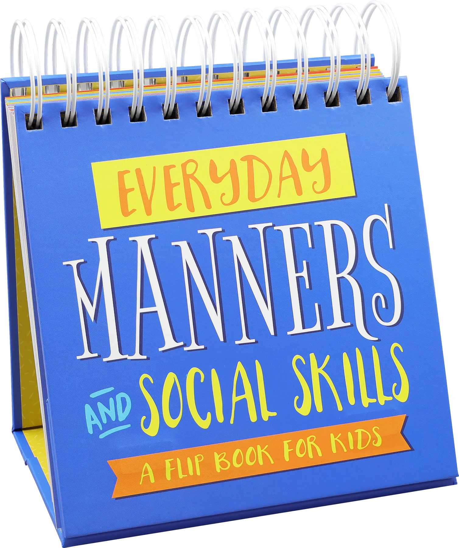Flip Book Everyday Manners and Social Skills For Kids by Homeportonline