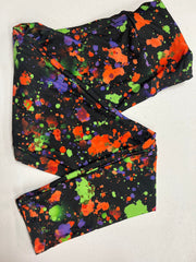 Hallow Splatter Full Length Leggings by SidePony Boutique