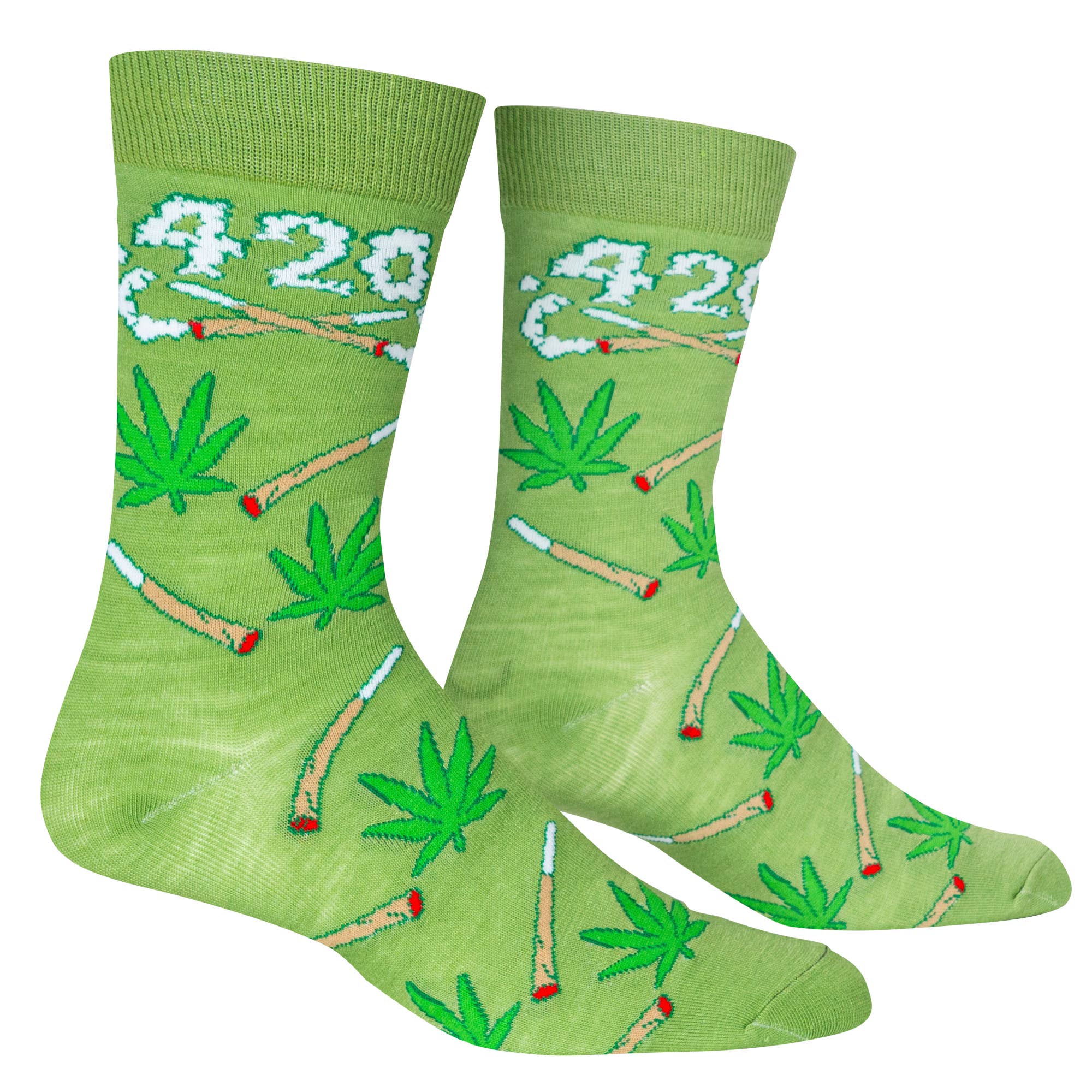 Puff Puff Pass - Men's Crew Folded Socks by SidePony Boutique