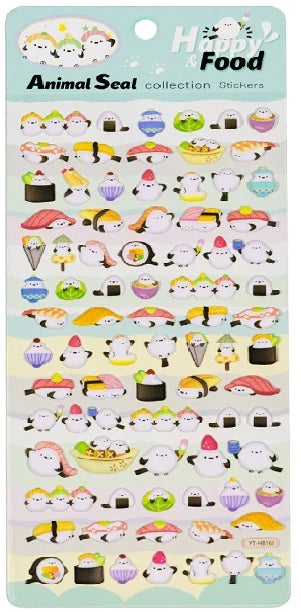 Stickers Sushi Puffy by Homeportonline