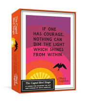 The Caged Bird Sings Note Cards 12 Cards for Sharing the Wit and Wisdom of Maya Angelou