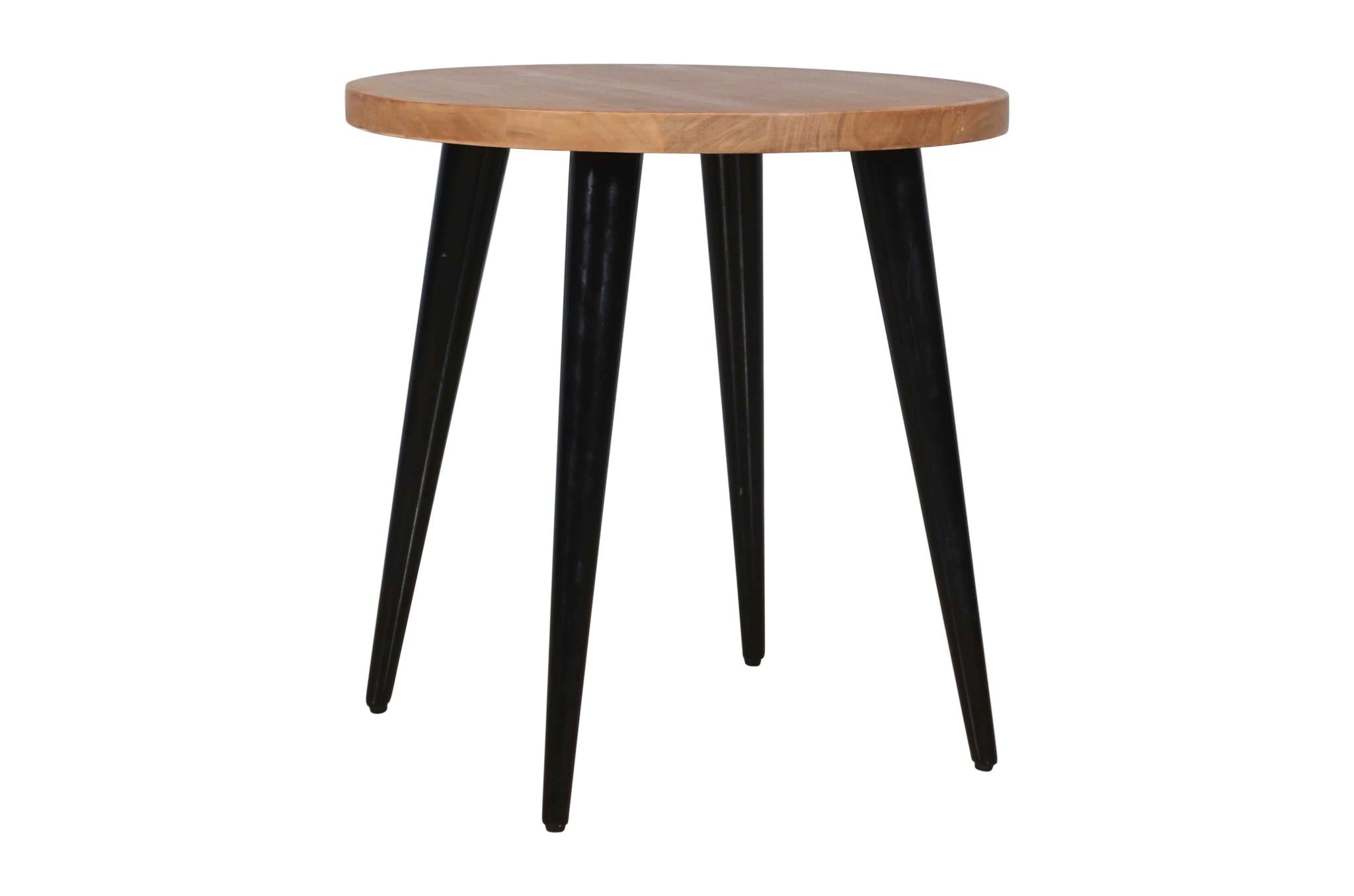 Prelude End Table Round Suede by Homeportonline