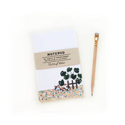Calico Cat and Monstera Plant Notepad by Wild Lark