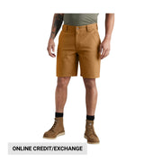 Carhartt Men's Rugged Flex® Relaxed Fit Duck Double Front Utility Work Short - Brown by Lenny's Shoe & Apparel