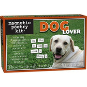 Magnetic Poetry - Dog Lover Kit - Words for Refrigerator - Write Poems and Letters on the Fridge - Made in the USA