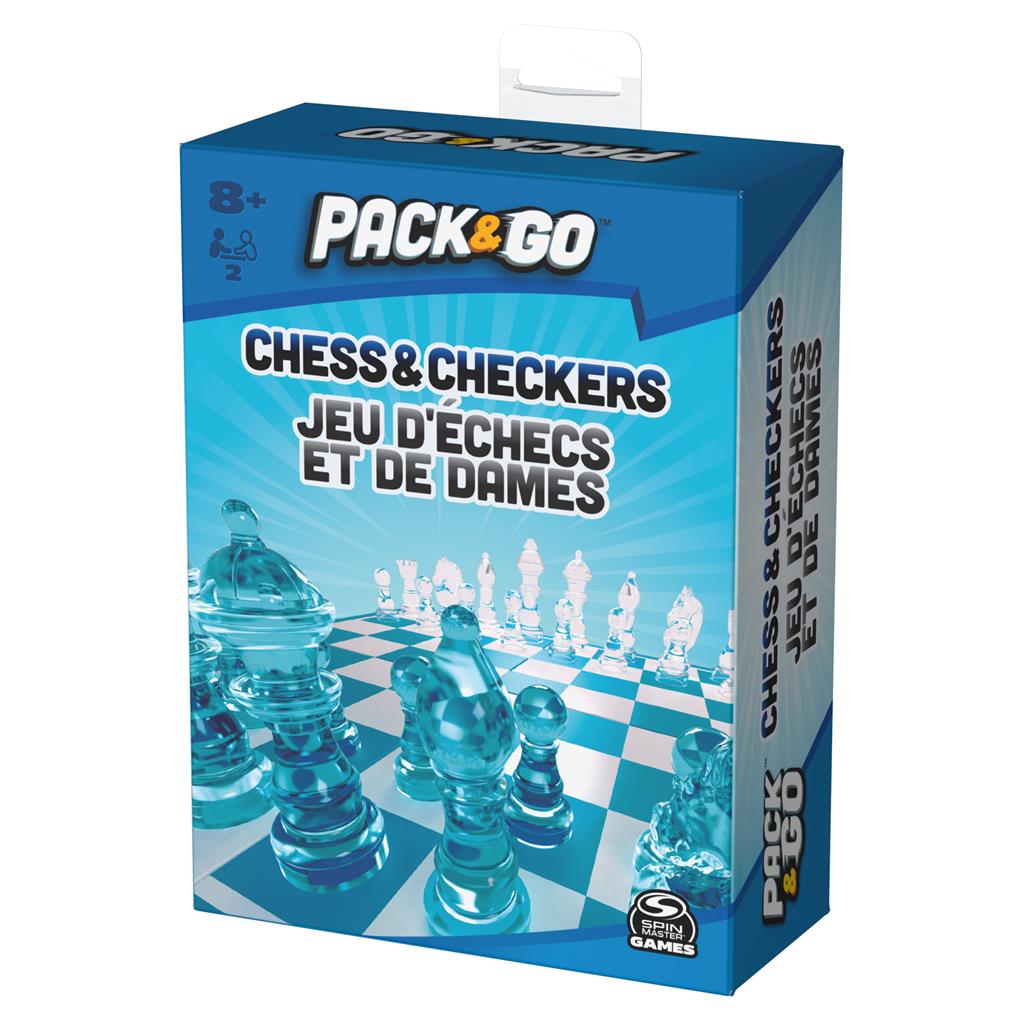 Pack & Go Chess & Checkers by Homeportonline