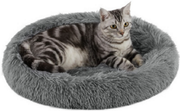 Outward Hound - Donut Cat Bed 21" x 19", Grey by Homeportonline