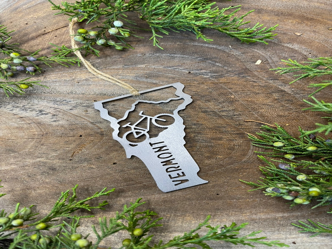 Recycled Steel Metal Ornament