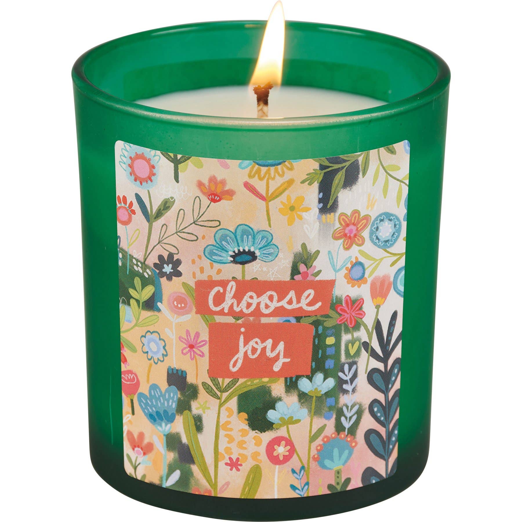 Primitives by Kathy - Choose Joy Green Candle by SidePony Boutique