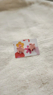 Turtle Clay Earrings