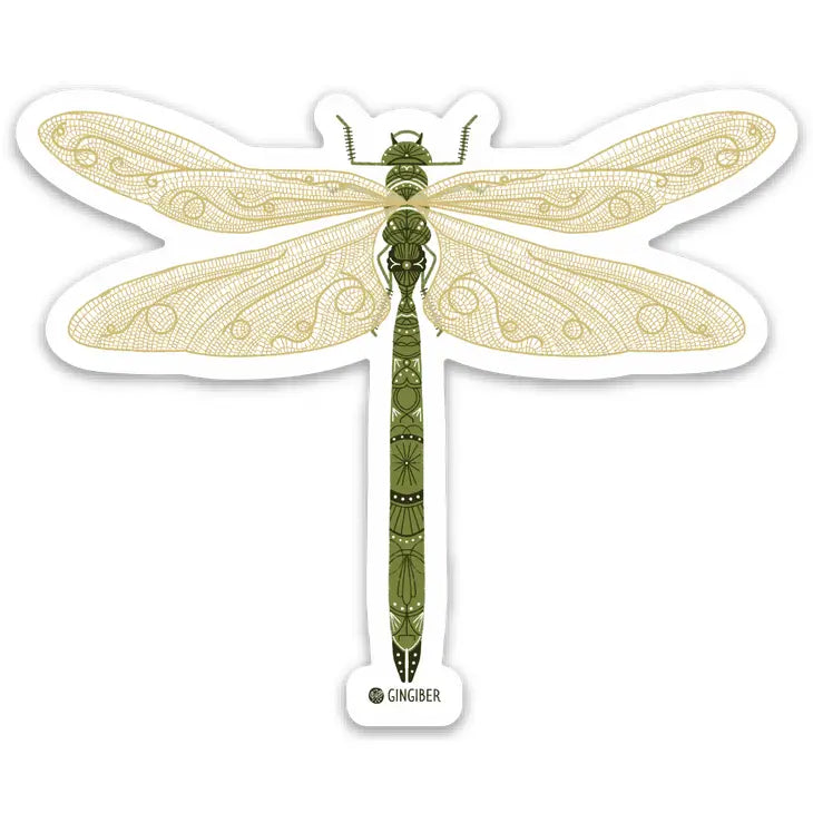 Dragonfly Sticker by Wild Lark
