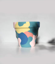 Patch Pot Planter + Saucer