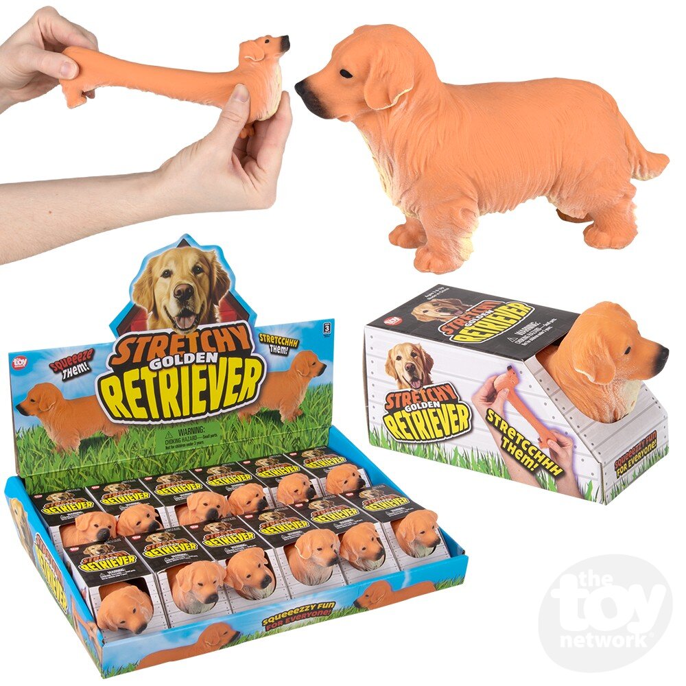 Stretchy Dog Golden Retriever 5.25" (Sold Individually) by Homeportonline