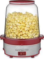 Electric Popcorn Maker - 16 Cup Red by Homeportonline