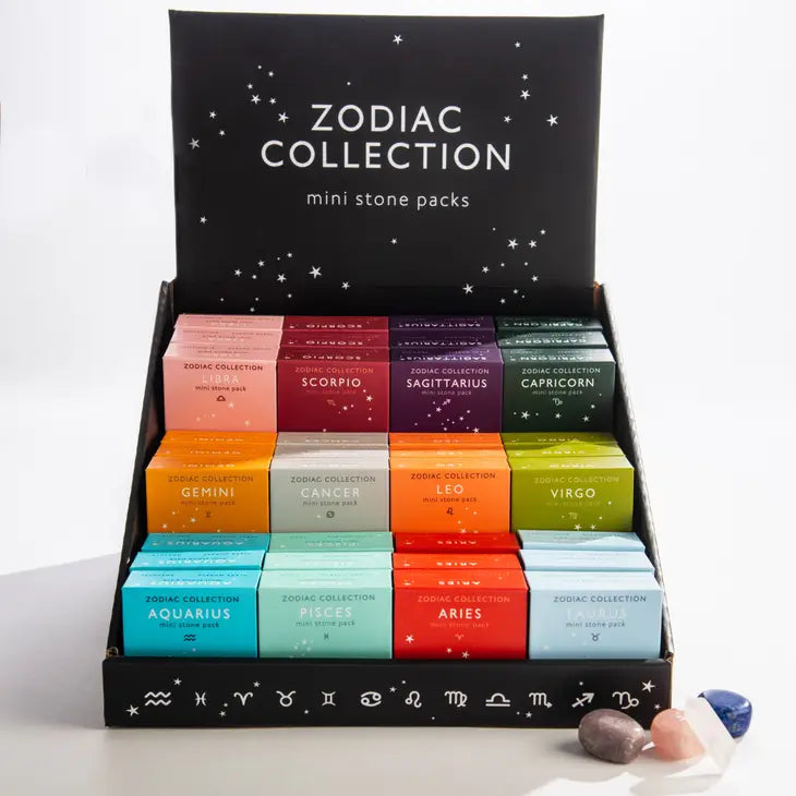 Zodiac Collection Mini Stones - Sold Individually by Homeportonline