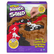 Kinetic Sand, Dino Dig Playset with 10 Hidden Dinosaur Bones to Discover by Homeportonline