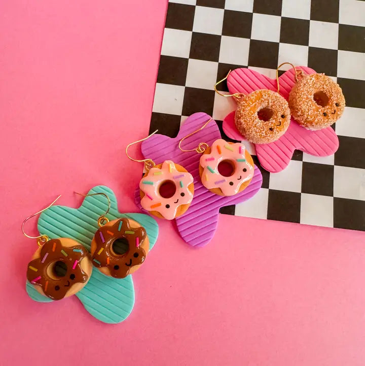 Food-themed Polymer Clay Earrings