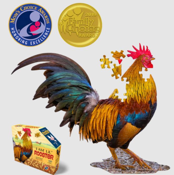 Puzzle 100 Piece I am LiL' Rooster by Homeportonline