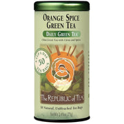 Daily Green Tea Tin - Orange Spice 50bags by Homeportonline