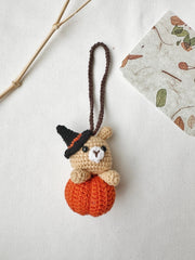 Halloween Crochet Car Hanger & Keychain
