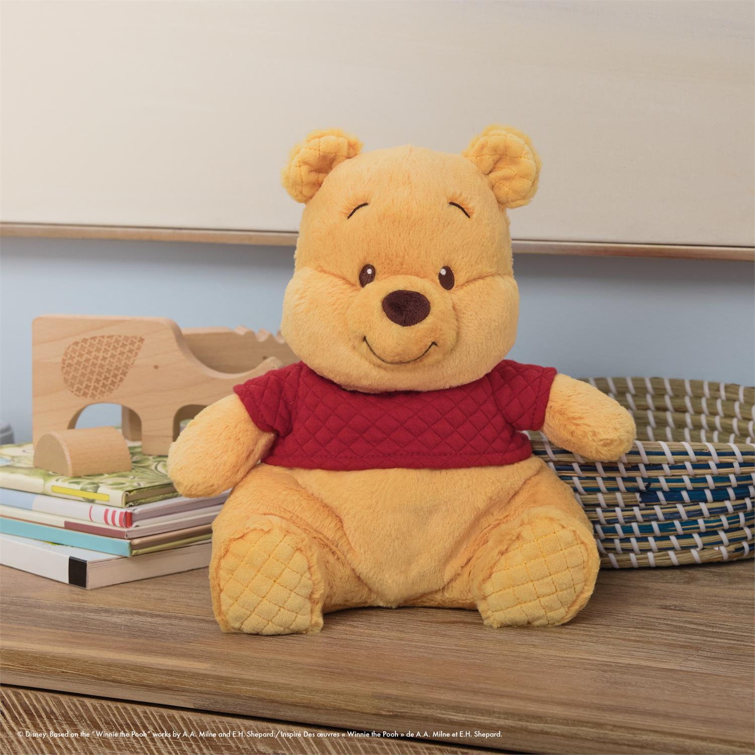Plush Disney Oh So Snuggly Winnie The Pooh by Homeportonline